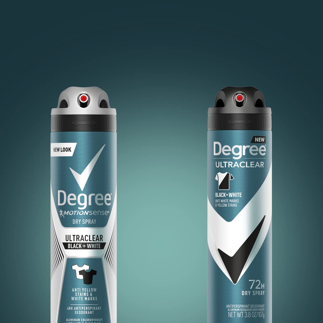 Degree Men Antiperspirant Deodorant Dry Spray Black + White 3 Count Protects from Deodorant Stains Antiperspirant for Men with MotionSense Technology 3.8 OZ - Image 9